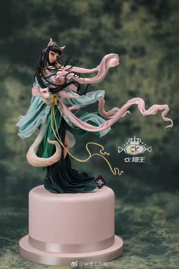误以为有灵魂!零瑕疵「武则天蛋糕」美到评审不敢切 近看细节直接跪了