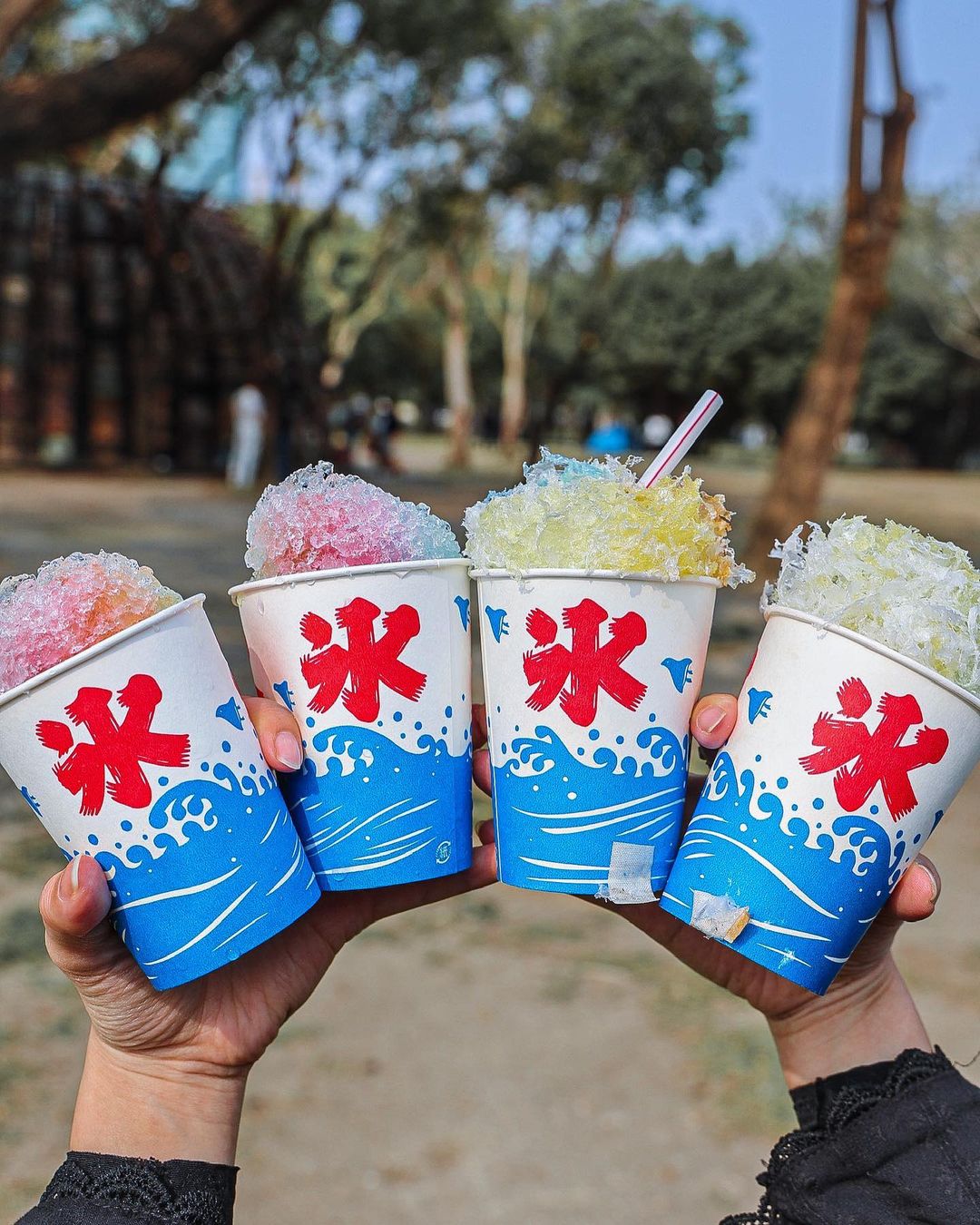 冰爽一夏# 彩虹冰淇淋 - 堆糖，美图壁纸兴趣社区