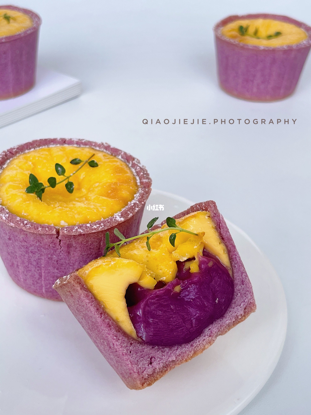 德式紫薯布丁塔怎么做_德式紫薯布丁塔的做法_张小厨厨房_豆果美食