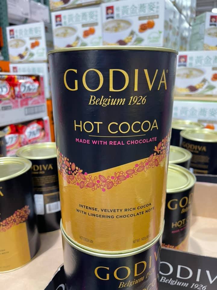 全台 懶人冬季聖品 好市多1 4公斤 Godiva即溶可可粉 在家輕鬆爽喝熱巧克力 Foody 吃貨