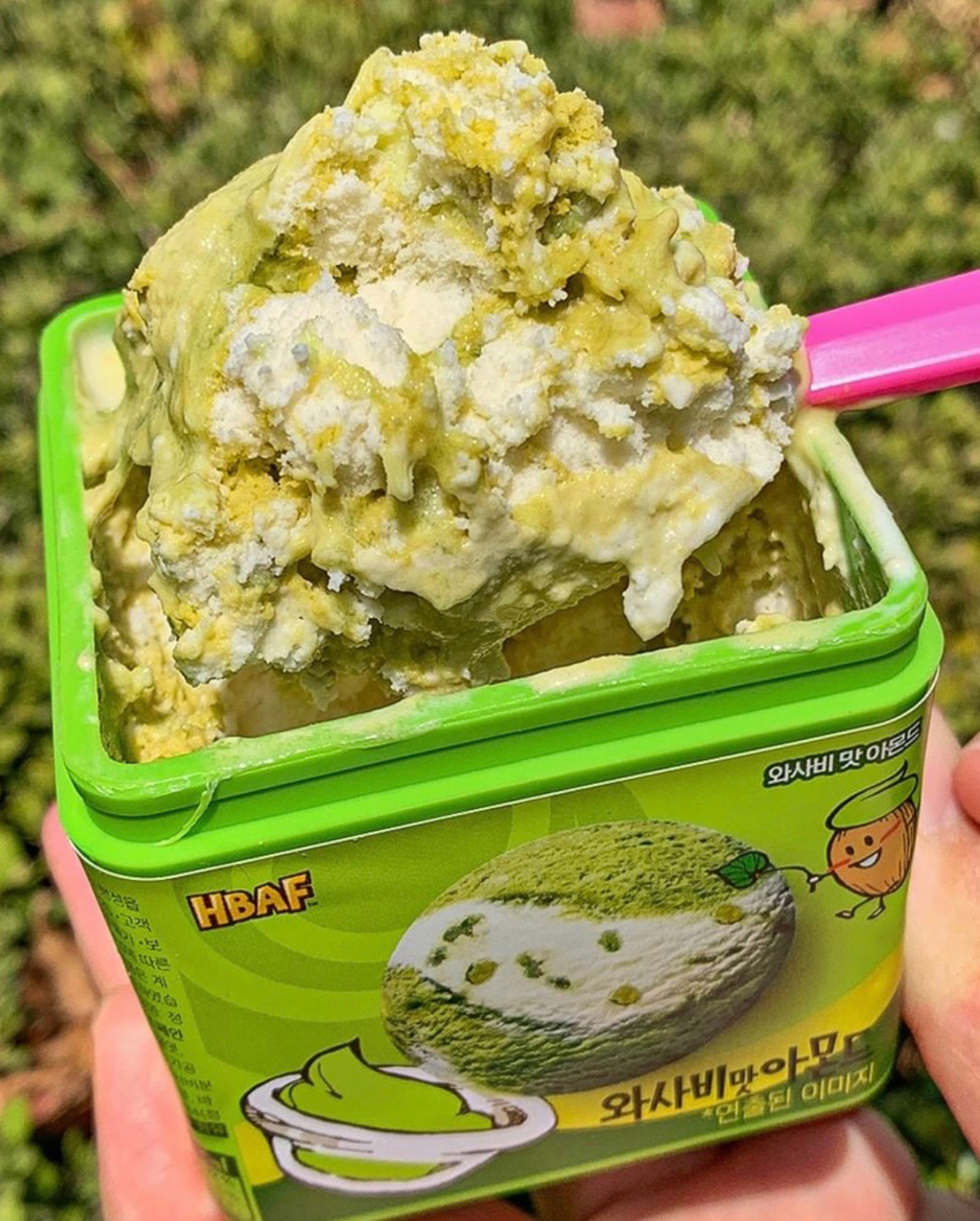 韓國 你敢試 31冰淇淋最鬧口味 哇沙比杏仁 來一口 嗆辣又香甜 味蕾直接混亂 Foody 吃貨 韓國 你敢試 31冰淇淋最鬧口味 哇沙比杏仁 來一口 嗆辣又香甜 味蕾直接混亂 Foody 吃貨