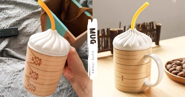 【海外】辦公桌上必須有！　萌Q療癒「小籠包馬克杯」　妝點環境還讓你「喝什麼都可愛」！