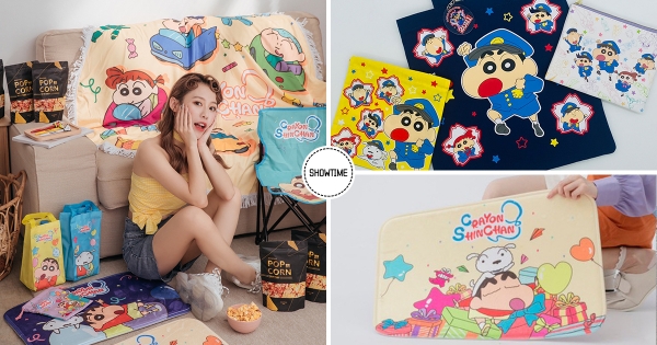 【全台】小新來開趴！　秀泰影城「蠟筆小新加價購」週邊萌登場　全台唯一「小新影廳」粉絲必須朝聖