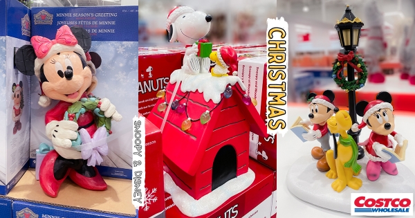 【全台】聖誕節超前部署！　好市多推超可愛「史努比積雪小屋」　再收冬季應景「聖誕米奇米妮」