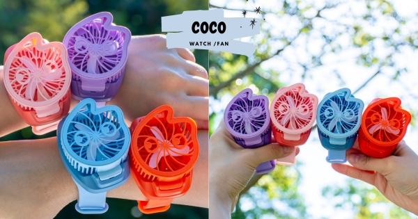 【全台】為你的外表加分！　最炫「Co娃造型手錶風扇」都可訂　出門辦公不再怕滿頭大汗！　