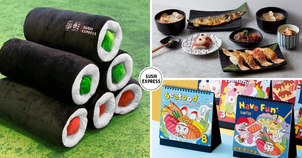【全台】爭鮮激萌「壽司細卷抱枕」加價收　再推可愛「日料壽司桌曆」五倍券花起來！