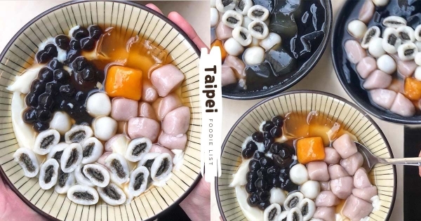 【台北】這碗你會愛！　寧夏夜市「豆花莊」透心涼甜品　料多澎湃還有包餡「黑心白玉」超欠吃！