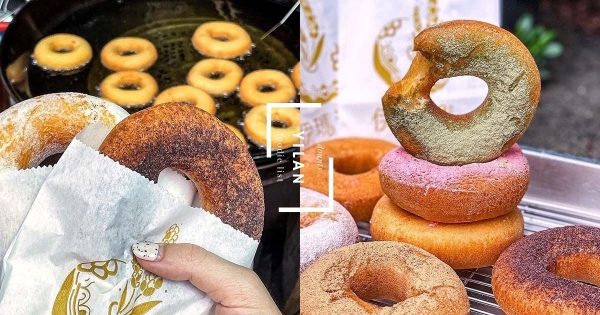 【宜蘭】咔滋咔滋超涮嘴！　餐車販售好繽紛「小米甜甜圈」　「Q彈紮實+豐富口味」銅板美食人氣旺～