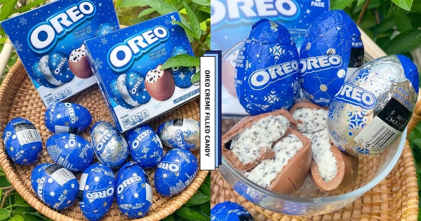 【全台】螞蟻人請進！　來一顆「OREO夾心巧克力蛋」邪惡餅乾內餡　稀有「銀色雪花款」甜甜療癒♡