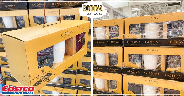 【全台】巧克力控過冬必備！　好市多「GODIVA即溶可可」必加熱牛奶　邪惡濃巧克力口感超滑順