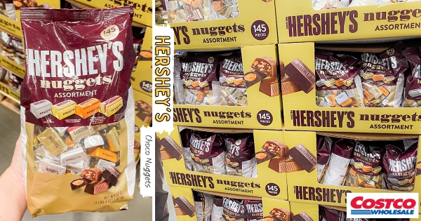 【全台】吃到Sugar High也不想停！　好市多「綜合HERSHEY’S」4口味一次享受　先嗑超香甜「太妃杏仁巧克力」