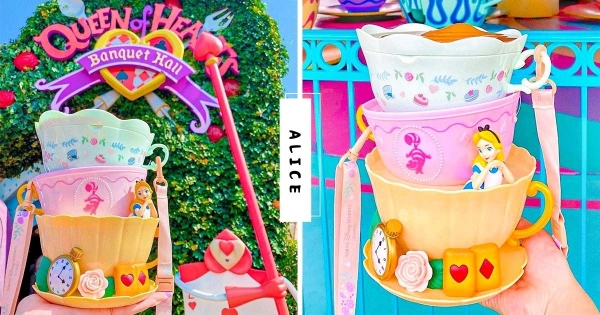 【日本】迪士尼顏值擔當♡　「愛麗絲夢遊仙境米花筒」夢幻發售　精美茶杯造型還有「愛麗絲捧臉賣萌」！　