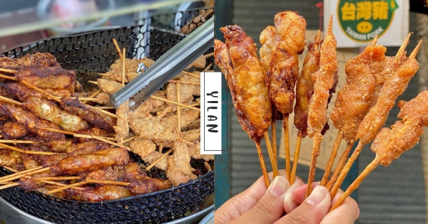 【宜蘭】這才叫銅板小吃！　 開嗑東門夜市老字號「雞肉串」　佛心價位「最低一串5元」爽吃不怕