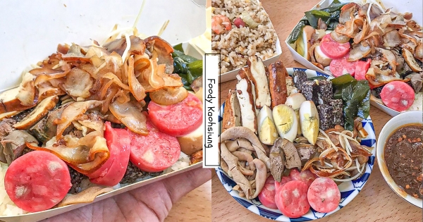 【高雄】小資族月底福音！　超佛心「滷味飯」鋪滿8種滷菜　超大量黑白切「滿出便當盒」：只要60元