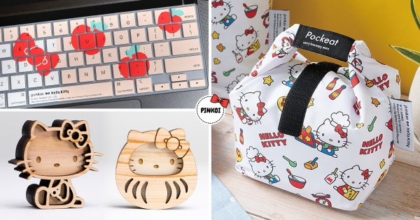 【全台】大人系Kitty！　Pinkoi輕熟時尚風「Hello Kitty聯名」　質感都會風「印花絲巾托特包」穿搭必備