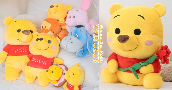 【全台】攏是為了尼啦！　楽玩多萌推「小熊維尼週邊」款款都想收　復刻浪漫「玫瑰維尼」收藏品就缺它！