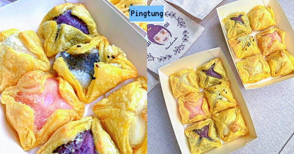 【屏東】多層次口感！　超可愛攤車「酥酥手作」限定出攤　「酥皮配湯圓」脆口Q彈超欠吃！