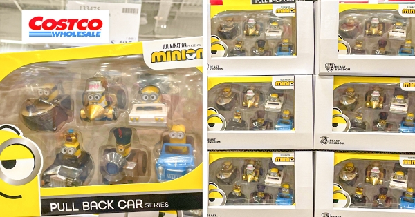 【全台】蕉蕉來哩～　好市多「神偷奶爸迴力車」聖誕襪塞這組　「全六款cos造型」大人小孩攏尬意♡