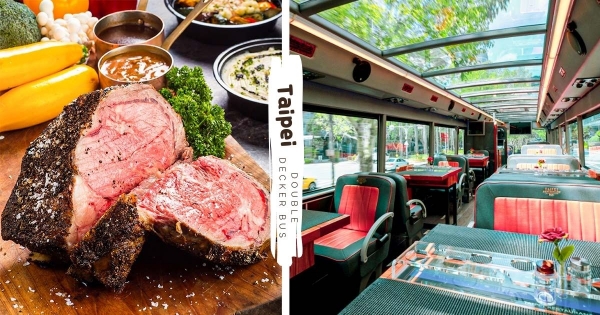 【台北】全台唯一！　坐雙層觀光巴士享用「晶華豪華美食」　慵懶假期還能「遍覽台北風光」太舒適～