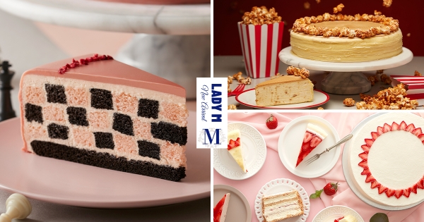 【全台】爆米花也變成千層！　Lady M新品「爆米花千層」濃厚焦糖香　少女心「棋格蛋糕」粉嫩回歸