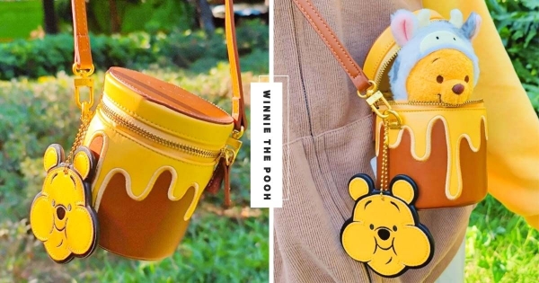 【海外】誰背誰可愛！　維尼會愛「蜂蜜罐罐包」必入手　「流淌蜂蜜皮革設計」怎麼背都甜美♡