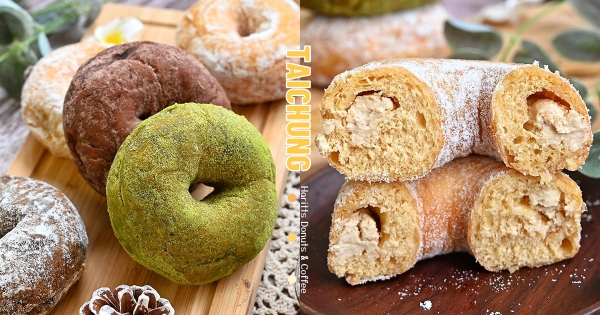 【台中】完美日式甜甜圈♡　東京手工甜甜圈「Haritts」藏身勤美巷弄　必吃邪惡「巧克力甜甜圈」濃郁夾心餡