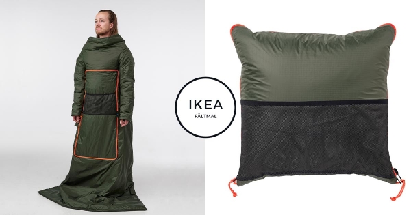 【全台】防禦力百分百！　IKEA推寒流神器化身為「行走的棉被」　還貼心附有「零食袋」廢到沒極限！