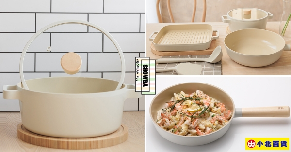 【全台】打造韓系廚房！　小北百貨「韓國NEOFLAM鍋具」加價購　簡約質感「純白夢幻鍋具」下廚也要美美♡