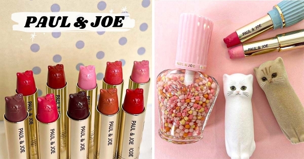 【全台】發芬可愛！　「PAUL & JOE」20週年限量彩妝　「貓絨絨外殼+西洋菊小花」直接被萌暈～