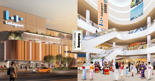 【高雄】鄉親們再等等！　新地標「三井Lalaport」正式插旗　衛武營週邊「四萬坪商場」爽逛250櫃