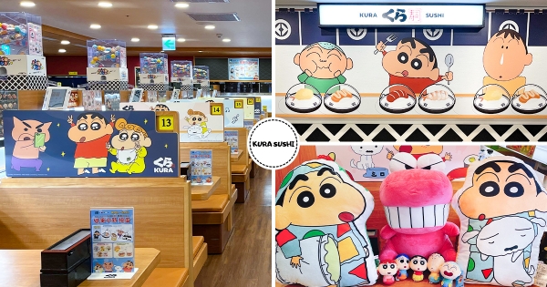 【台北】藏壽司出大絕招！　春日部駐店「蠟筆小新聯名門市」　從頭拍到尾「再收巨大化玩偶」