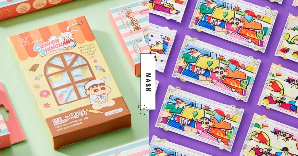 【全台】派對時間到♡　俏皮復古「甜點小新口罩」好欠戴　一次推「15款造型」粉嫩療癒！