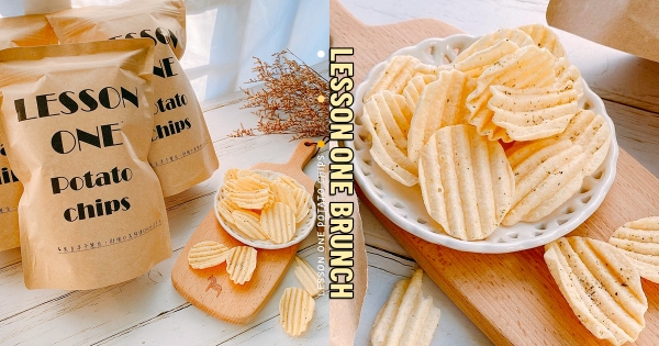 【全台】內行才知道！　私房隱藏版「早午餐店洋芋片」　濃香海苔味「片片都厚切」超涮嘴