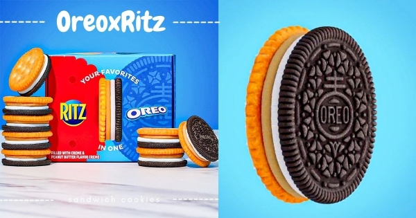 【海外】這口味太夢幻！　Oreo攜手Ritz推出「限量夾心餅乾」　甜鹹雙層滋味「一次滿足」！