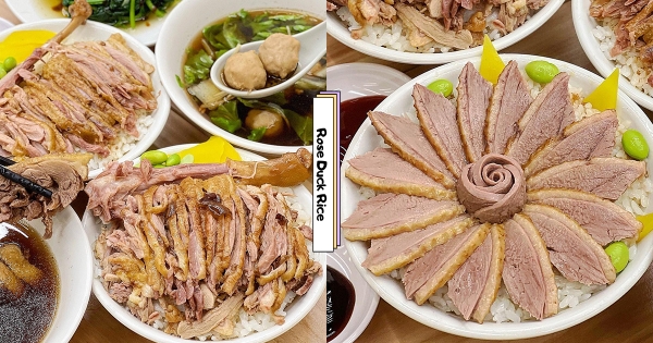 【北部】肉量升級大滿足！　浮誇當歸鴨「玫瑰鴨肉飯」每日限量　軟嫩鮮香「多汁鴨腿飯」太可以