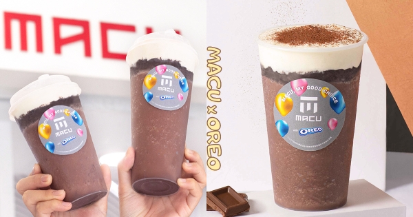 【全台】螞蟻人這杯可以！　麻古茶坊「OREO提拉米蘇2.0」　多層次尬進超邪惡「滿滿餅乾碎」