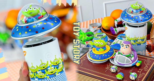 【全台】玩總粉打包帶走♡　infoThink「巴斯光年充電盤」7-11預購開跑　「三眼怪空氣清淨機」萌出新高度