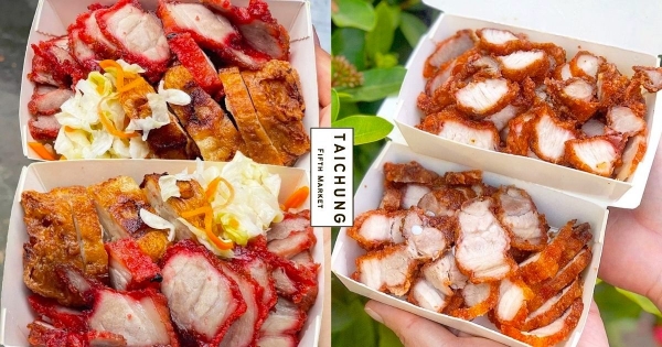 【台中】滿盒紅燒肉份量超浮誇！　銅板價「第五市場蚵仔粥」排隊必訪　來碗「蚵仔粥配燒肉」鮮甜無法擋