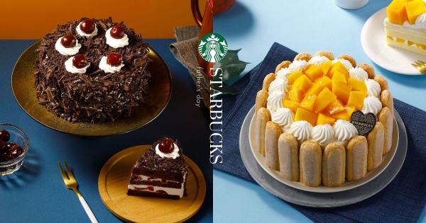 【全台】帶爸爸呷芒果！　星巴克父親節「芒果布蕾夏洛特、黑森林」多款蛋糕療癒登場　還享活動買一送一！
