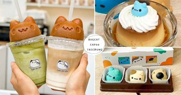 【台中】和貓貓蟲一起下午茶！　「奶泡貓咖啡」推出新菜單　「雞蛋糕+抹茶牛奶」把可愛進行到底！