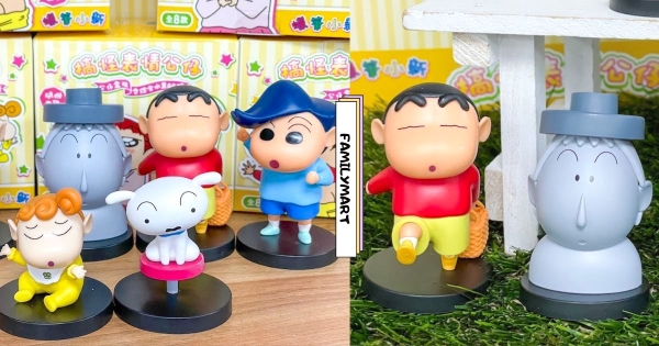 【全台】小新又來耍寶！　全家開賣「蠟筆小新搞怪表情公仔軟糖」盒玩　小新、小白、春日防衛隊一整套超欠收