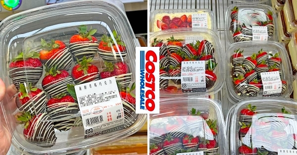 【全台】草莓控這裡還吃得到！　好市多夢幻「新鮮草莓巧克力」人氣開賣　「新鮮草莓+黑巧克力」極致美味