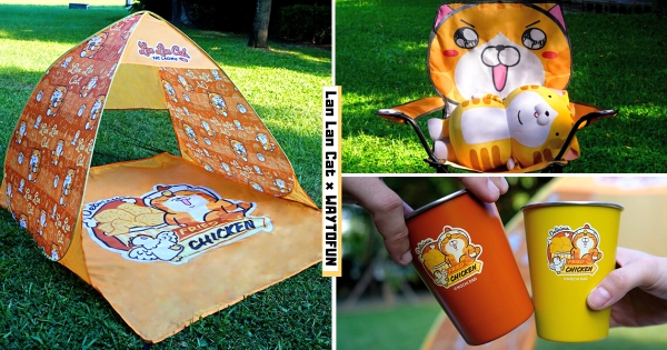 【全台】準備去野餐！　白爛貓限量「野餐系列商品」Q萌登場　「帳篷、餐籃、折疊椅」可愛又實用