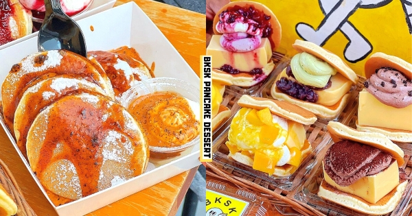 【台南】最狂3D鬆餅！　生乳鬆餅加入「大塊布丁」有夠ㄉㄨㄞ　「可可OREO、果肉」內餡滿到溢出來！