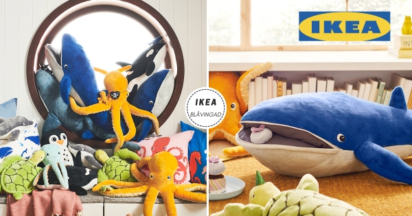 【全台】鯊鯊的夥伴來了！　 IKEA推出萌感十足「海洋好朋友」　 「呆萌藍鯨、童趣章魚」每款都勾錐♡