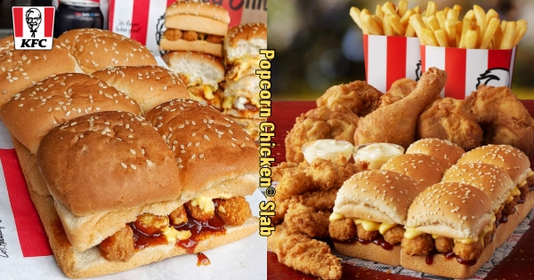 【海外】漢堡夾雞米花！　澳肯德基「雞米花漢堡」滿足肉肉控　一口吃到「雞米花+起司+BBQ醬汁」超滿足