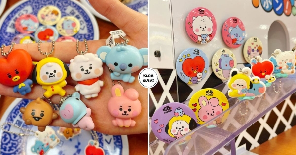 【全台】BT21粉快衝藏壽司！　超卡哇伊「BT21迷你吊飾」限定扭蛋登場　秋季「焦糖泡芙塔」要一起吃到！