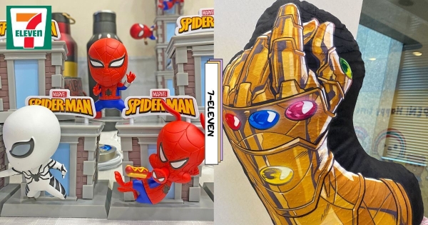 【全台】蜘蛛人限定60週年公仔！　小七「漫威潮流集點快閃購」登場　冬天保暖套「薩諾斯手套」感覺超強！