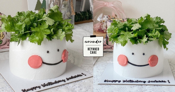 【全台】滿頭香菜味！　 萌翻天「香菜寶寶」手作蛋糕　 「Q版、似顏繪」創意蛋糕攏底加♡