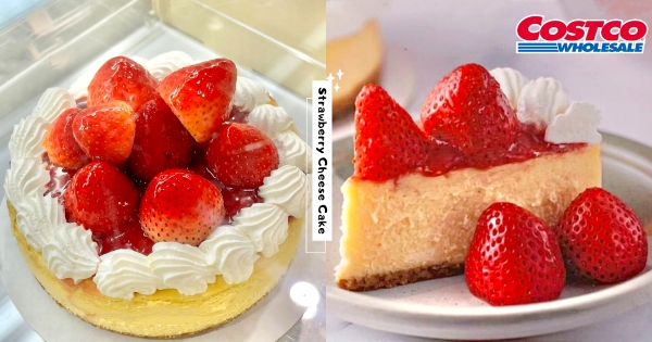 【全台】甜點控開吃！　好市多推「6吋草莓乳酪蛋糕」才賣399元　堆疊「新鮮草莓」酸甜口感太療癒！